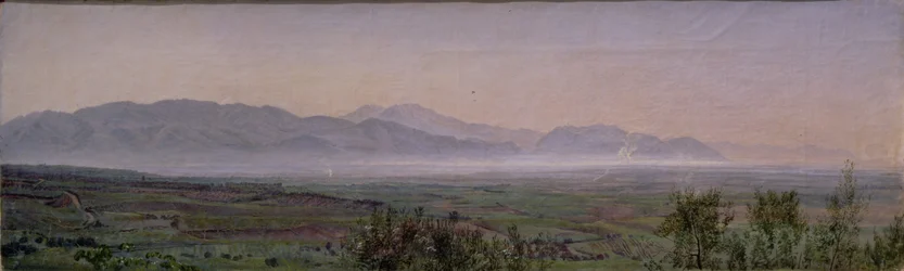 Bagna Pontyjskie, ok. 1840 (olej na papierze)